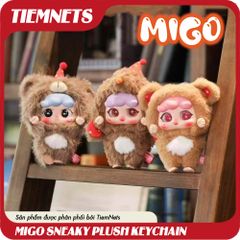 MÔ HÌNH BLIND BOX MIGO SNEAKY PLUSH KEYCHAIN