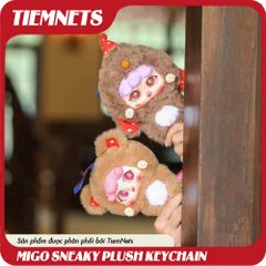 MÔ HÌNH BLIND BOX MIGO SNEAKY PLUSH KEYCHAIN