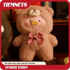 Mô Hình Blind Box Teddy Lulu The Piggy - Bộ Sưu Tập Nhân Vật Vinyl 14 cm - Quà Tặng Cho Fan Arttoys