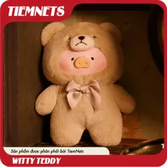 Mô Hình Blind Box Teddy Lulu The Piggy - Bộ Sưu Tập Nhân Vật Vinyl 14 cm - Quà Tặng Cho Fan Arttoys