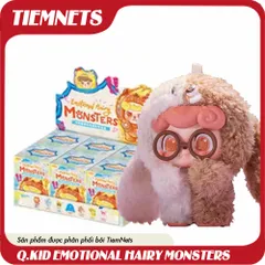 Mô Hình Blind Box Q.KID - Nhân Vật Cảm Xúc Đầy Đủ 7 Monster - Quà Tặng Nghệ Thuật Dành Cho Người Sưu Tập