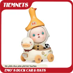 Mô Hình Xe Vịt Emo's Duck Car & Mũ Nam Châm - Quà Tặng Nghệ Thuật SooyaStudio 2025 Solo Exhibition