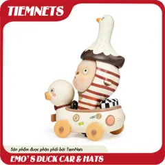 Mô Hình Xe Vịt Emo's Duck Car & Mũ Nam Châm - Quà Tặng Nghệ Thuật SooyaStudio 2025 Solo Exhibition