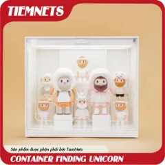 Hộp Trưng Bày Có Đèn Finding Unicorn - Game Box Display Container - Quà Tặng Mô Hình Cho Trẻ Em