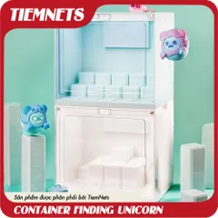 Hộp Trưng Bày Có Đèn Finding Unicorn - Game Box Display Container - Quà Tặng Mô Hình Cho Trẻ Em