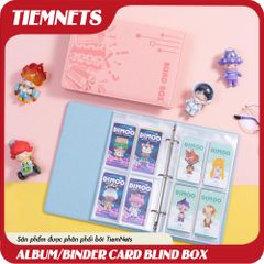 Album Bảo Quản Card Blind Box PU Chất Liệu Sang Trọng - Giải Pháp Sưu Tầm cho Các Fan Figure & POPCard