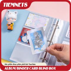 Album Bảo Quản Card Blind Box PU Chất Liệu Sang Trọng - Giải Pháp Sưu Tầm cho Các Fan Figure & POPCard