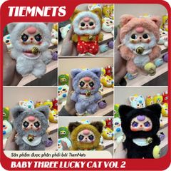MÔ HÌNH BLIND BOX BABY THREE MÈO TỶ PHÚ - BILLIONAIRE CAT - REALLY LOVE YOU