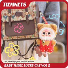 MÔ HÌNH BLIND BOX BABY THREE MÈO TỶ PHÚ - BILLIONAIRE CAT - REALLY LOVE YOU