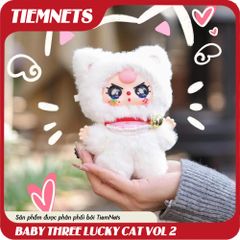 MÔ HÌNH BLIND BOX BABY THREE MÈO TỶ PHÚ - BILLIONAIRE CAT - REALLY LOVE YOU