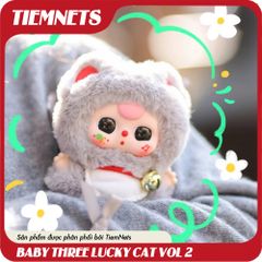 MÔ HÌNH BLIND BOX BABY THREE MÈO TỶ PHÚ - BILLIONAIRE CAT - REALLY LOVE YOU