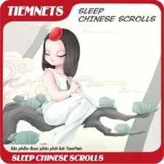 Bộ Mô Hình Blind Box Sleep Chinese Scrolls - 10 Nhân Vật PVC/ABS Cao 15cm - Quà Tặng Fan Arttoys Chính Hãng 52Toys