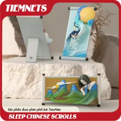 Bộ Mô Hình Blind Box Sleep Chinese Scrolls - 10 Nhân Vật PVC/ABS Cao 15cm - Quà Tặng Fan Arttoys Chính Hãng 52Toys