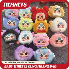 MÔ HÌNH BLIND BOX BABY THREE 12 CUNG HOÀNG ĐẠO VERSION KEYCHAIN
