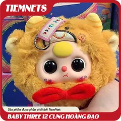 MÔ HÌNH BLIND BOX BABY THREE 12 CUNG HOÀNG ĐẠO VERSION KEYCHAIN