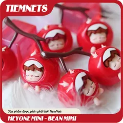 Mô Hình Figure Heyone Mini - Bean MiMi - Đồ Chơi Nghệ Thuật PVC/ABS Cao 3-4 cm, Quà Tặng Độc Đáo cho Trẻ Em