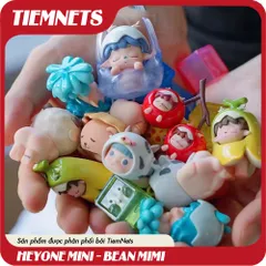 Mô Hình Figure Heyone Mini - Bean MiMi - Đồ Chơi Nghệ Thuật PVC/ABS Cao 3-4 cm, Quà Tặng Độc Đáo cho Trẻ Em