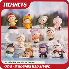 Bộ Mô Hình Blind Box Ozai - 11 Nhân Vật Khác Nhau, Quà Tặng Tương Tác, Chất Liệu PVC/ABS, Đồ Chơi Art Toys hấp dẫn