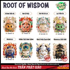 Bộ Mô Hình Blind Box Thần Tín Ngưỡng Phật Giáo - Arttoys 12 Nhân Vật Quà Tặng May Mắn và Tài Lộc cho Trẻ Em