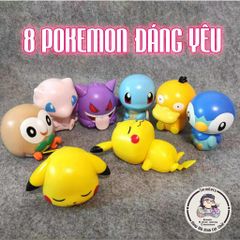 Bộ Mô Hình Pokemon Siêu Cute
