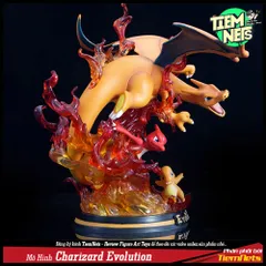 MÔ HÌNH POKEMON CHARIZARD EVOLUTION