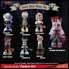 MÔ HÌNH BLIND BOX YANDERE GIRL - YANDERE CAMPUS