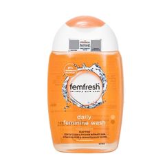 Dung Dịch Vệ Sinh Phụ Nữ Femfresh Cam 150ml - Khử Mùi, Dưỡng Ẩm, Ngăn Ngừa Vi Khuẩn, Hương Thơm Tự Nhiên, An Toàn Cho Da