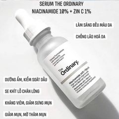 Serum The Ordinary Niacinamide 10% + Zinc 1% Canada 30ml
