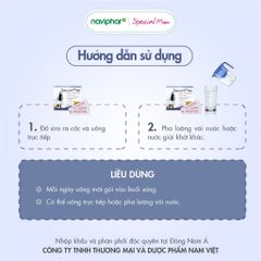 Sắt nước Special Mum Fer et Vitamines - Bổ sung sắt cho bà bầu và mẹ sau sinh, ngăn ngừa thiếu máu, 10ml x 20 gói