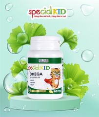 Viên nang Special Kid Omega Capsules - Hỗ trợ tăng khả năng tập trung, thị lực cho trẻ - 30/60 viên