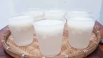 Combo 100 Ly Nhựa 140ml Kèm Nắp - Ly Dùng Một Lần Để Đổ Rau Câu, Sốt Chấm, Thực Phẩm Tiện Lợi