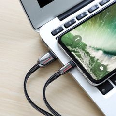 Cáp Sạc Hoco U74 USB to Type-C - Sạc Nhanh, Truyền Dữ Liệu Tốc Độ Cao, Chất Liệu Siêu Bền, Đầu Kết Nối Chắc Chắn, 1.2m