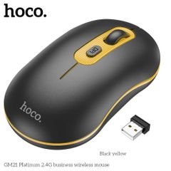 Chuột Hoco GM21 Không Dây 2.4GHz - Thiết Kế Siêu Nhẹ 43g, Dễ Dàng Mang Theo cho Laptop và Máy Tính Bàn