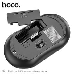 Chuột Hoco GM21 Không Dây 2.4GHz - Thiết Kế Siêu Nhẹ 43g, Dễ Dàng Mang Theo cho Laptop và Máy Tính Bàn