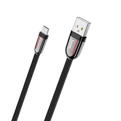 Cáp Sạc Nhanh Micro Hoco U74 - Chống Đứt, Dài 1.2m, Sạc QC3.0 và Truyền Dữ Liệu Ổn Định, Phụ Kiện Số Thời Thượng