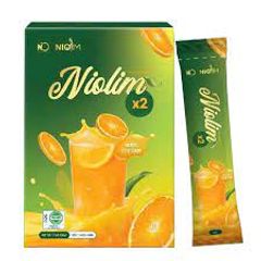Siro Giảm Cân Niolim - Hỗ Trợ Giảm Béo, Đốt Cháy Mỡ Thừa, Thanh Lọc Cơ Thể - Hộp 15 Gói 20ml, Vị Cam Tự Nhiên