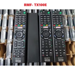 Điều khiển Remote Tivi SONY RMF-TX100E SmartTV Mới - Tặng Pin, Phụ Kiện Thay Thế Lý Tưởng Cho Tivi Sony Chính Hãng