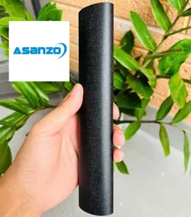 Điều Khiển Remote Giọng Nói Voice Tivi ASANZO Màu Đen Thiết Kế Trụ Dài, Phím Êm Nhạy - Phụ Kiện Tiện Ích Cho Gia Đình