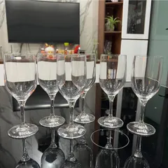 Bộ 6 Ly Thủy Tinh Cao Cấp Vilsa - Sang Trọng Cho Tiệc Tùng, Cocktail, Rượu Vang Trắng - Thương Hiệu Đức Chất Lượng Tinh Xảo