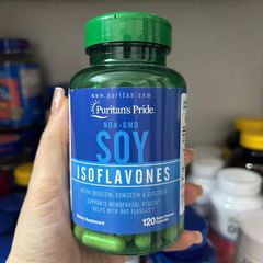 Mầm đậu nành Puritan’s Pride Soy Isoflavones 750mg USA 120 viên