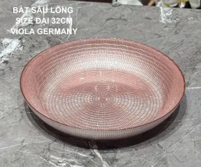 Bát Sâu Thủy Tinh Cao Cấp 32cm Viola - Thiết Kế Sang Trọng, Đậm Chất Đức, Quà Tặng Đẳng Cấp, Đá Tiệc Hoàn Hảo