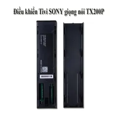 Điều khiển Remote Tivi SONY GIỌNG NÓI VOICE RM-TX200P - Phụ kiện Tivi Thông Minh, Bao gồm Pin, Thiết Kế Nhỏ Gọn, Made in China