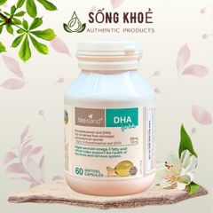 Viên uống bổ sung DHA Bio Island cho trẻ 60 viên - Hỗ trợ phát triển não bộ và thị giác, tăng khả năng tập trung và học hỏi