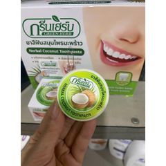 Kem Tẩy Trắng Răng Green Herbal Novolife Thái Lan - Gel Làm Sáng Răng, Loại Bỏ Ố Vàng, Hơi Thở Thơm Mát, An Toàn, Hiệu Quả Sau 14 Ngày