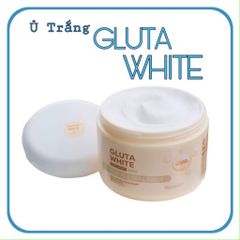 Kem Ủ Trắng Da Gluta White Thái Lan 600gr - Dưỡng Trắng Da Ngăm Mặt và Body, Chất Kem Sánh Mịn, Tiết Kiệm