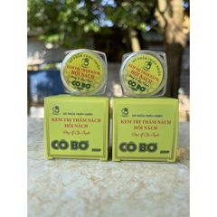 Combo 2 Lọ Kem Khử Thâm Nách & Hôi Nách Cô Bơ - Giúp Da Sáng Mịn, Giảm Mồ Hôi, Tự Nhiên, 8g