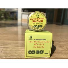 Combo 2 Lọ Kem Khử Thâm Nách & Hôi Nách Cô Bơ - Giúp Da Sáng Mịn, Giảm Mồ Hôi, Tự Nhiên, 8g
