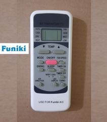 Điều khiển Remote Điều hòa Funiki SC SH HSC 09 12 18 24 - Thiết kế nhỏ gọn, dễ sử dụng, tặng kèm pin