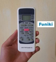 Điều khiển Remote Điều hòa Funiki SC SH HSC 09 12 18 24 - Thiết kế nhỏ gọn, dễ sử dụng, tặng kèm pin