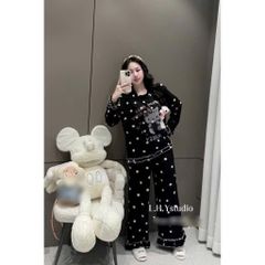 Sét Bộ Tăm Kity Phối Bèo Quần Rộng - Thời Trang Nữ Trẻ Trung, Thoải Mái, Dễ Dàng Phối Đồ, Mùa Hè 2023